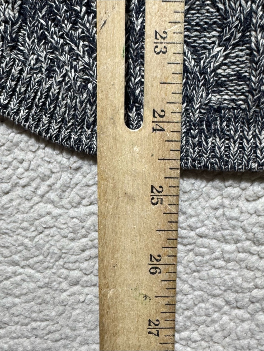 Rubbish‎ Sweater Womens Small Gray Long Sleeve Knit Cotton Pullover Casual Top - Picture 13 of 13